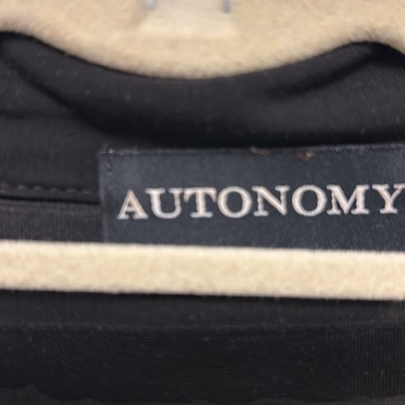 Black ruffle jacket.  Tags were removed do they didn’t show thru the fabric - Picture 4 of 5